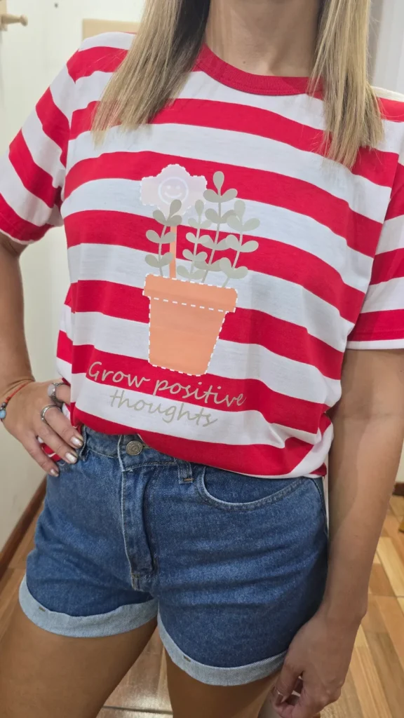 Positive Thoughts – Remera Mujer