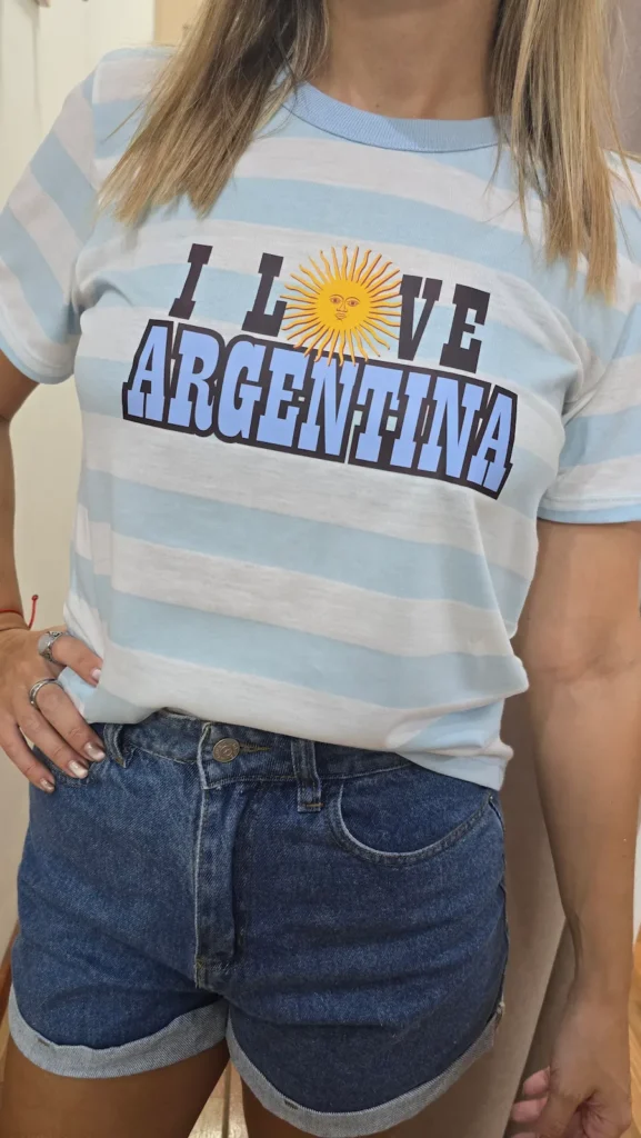 I Love Argentina – Remera Mujer