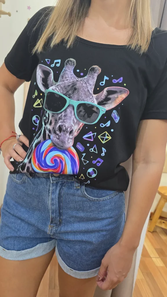 Cool Pop & Rolli – Remera Mujer