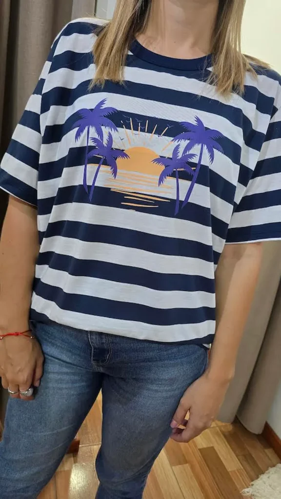 Summer Beach – Remera Mujer