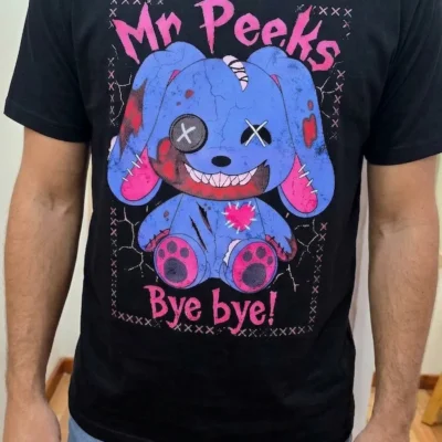 remera negra mr peeks semitono hombre