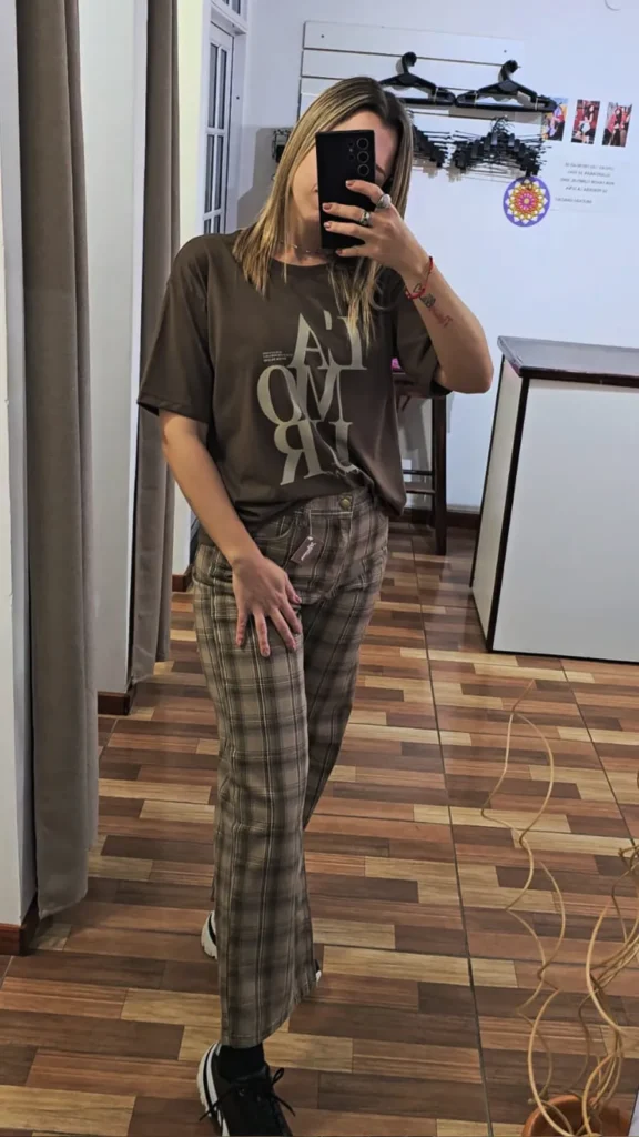 Pantalón Cuadrillé – Mujer