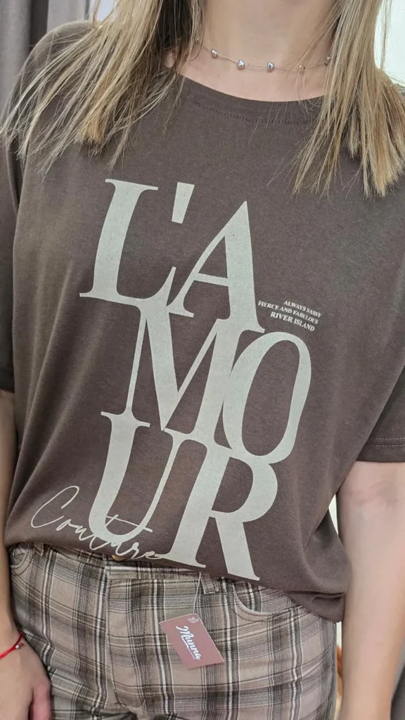 L’AMOUR – Remera Mujer