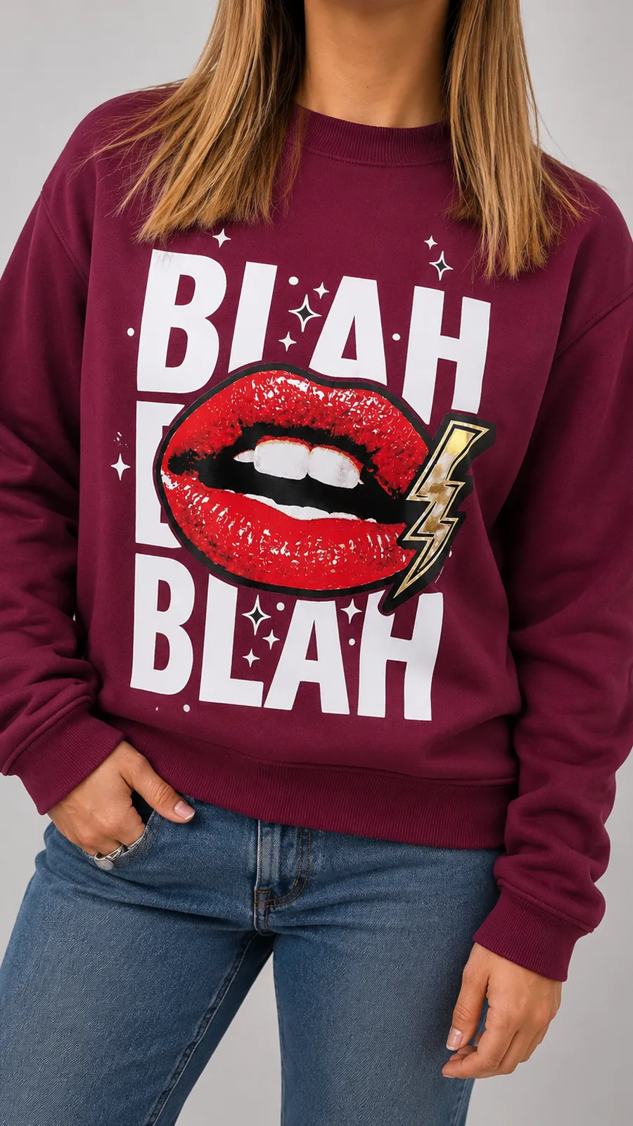 Blah Blah Blah - Buzo Mujer
