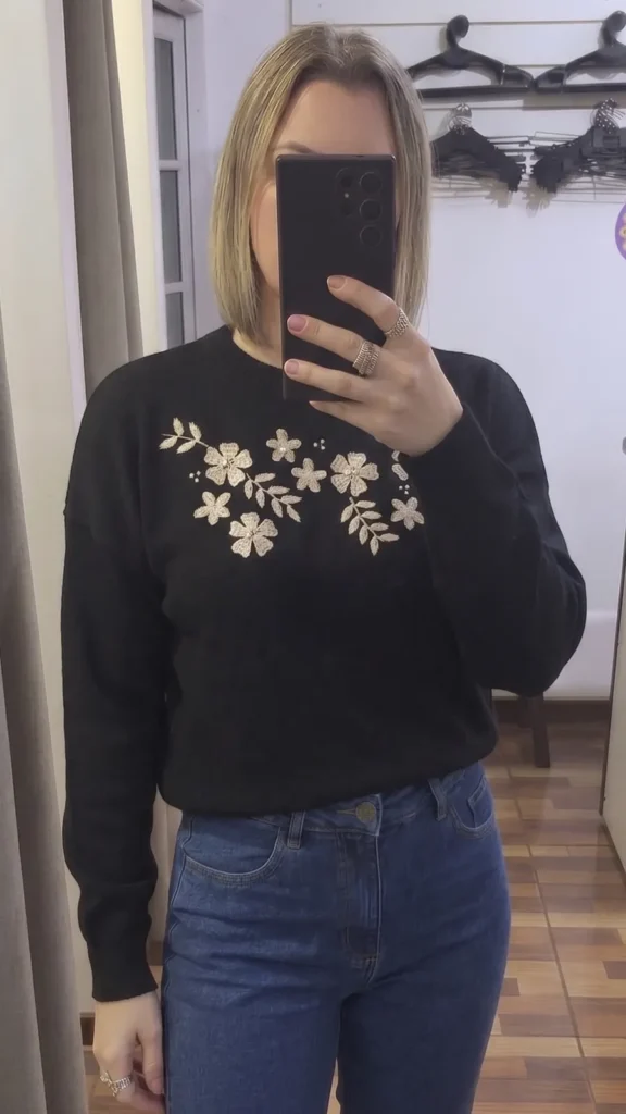 BORDADO – Sweater Mujer