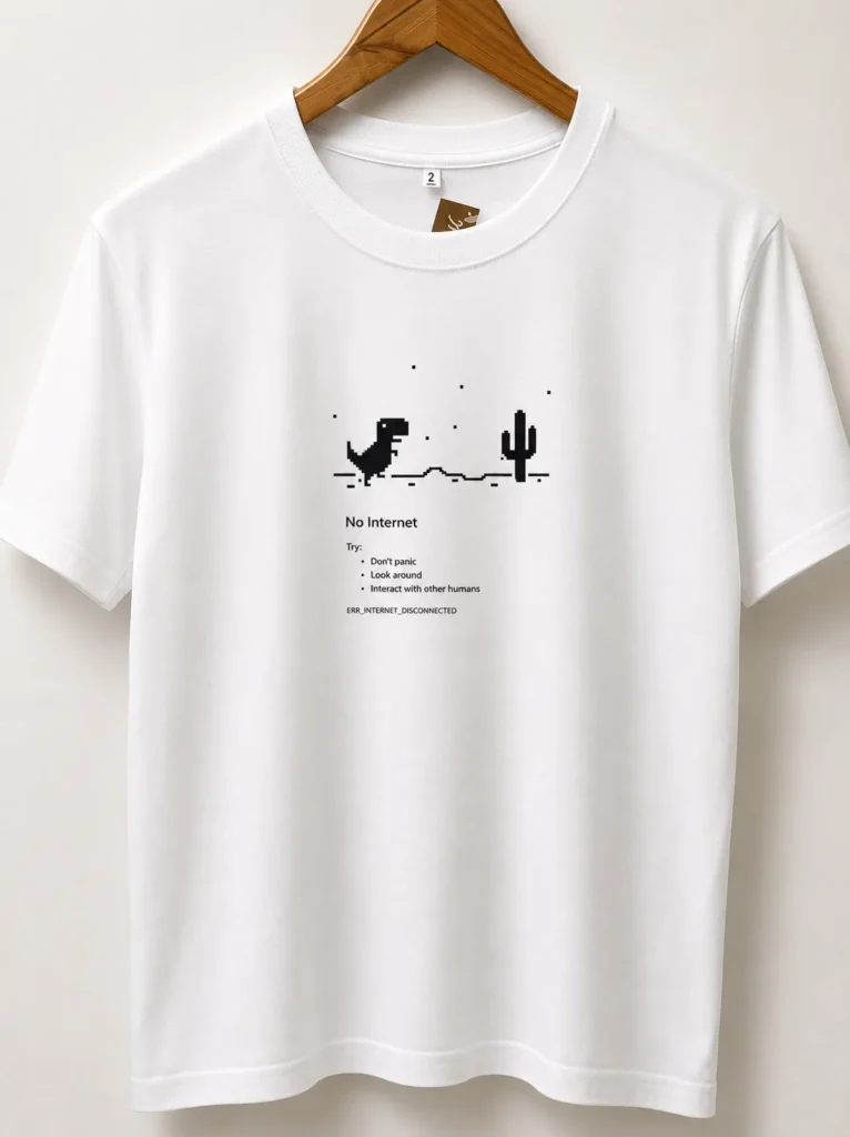 NO INTERNET – Remera