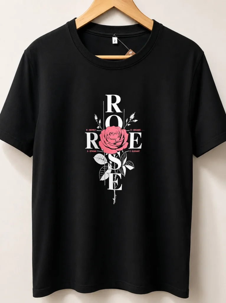 ROSE – Remera Mujer