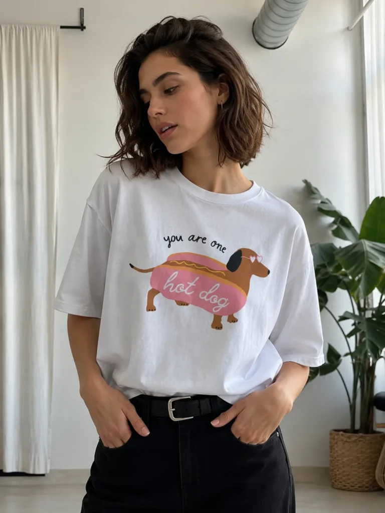SALCHICHA – Remera Mujer