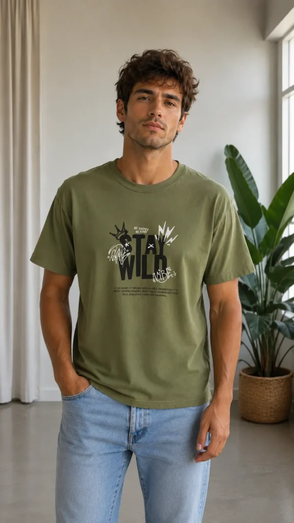 STAY WILD – Remera