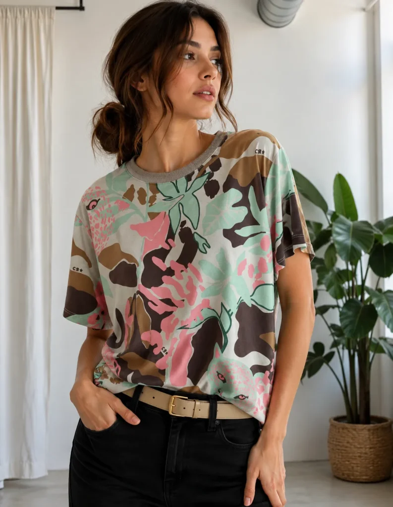 SUBLIMADA – Remera Mujer
