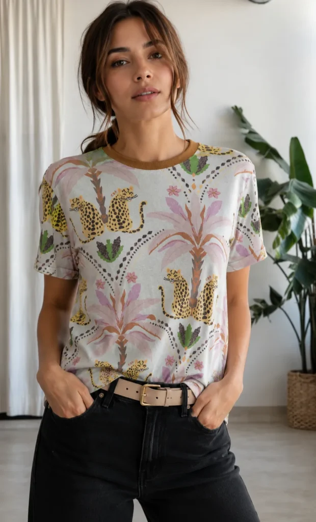 SUBLIMADA – Remera Mujer