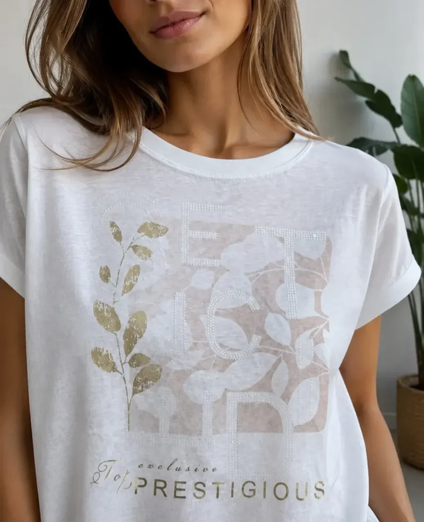 PRESTIGIOUS – Remera Mujer