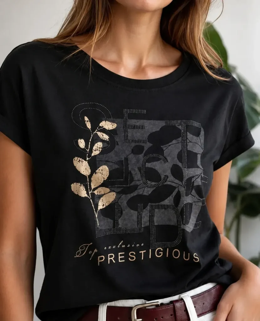 PRESTIGIOUS – Remera Mujer