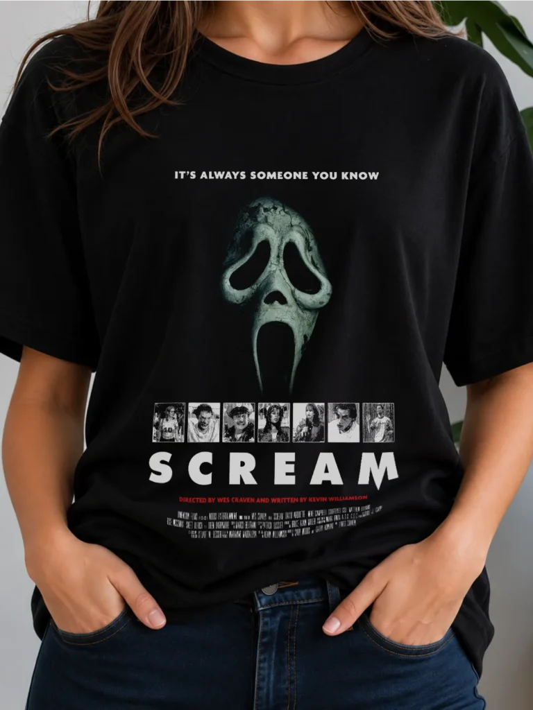 Ghostface – Scream | Remera Unisex