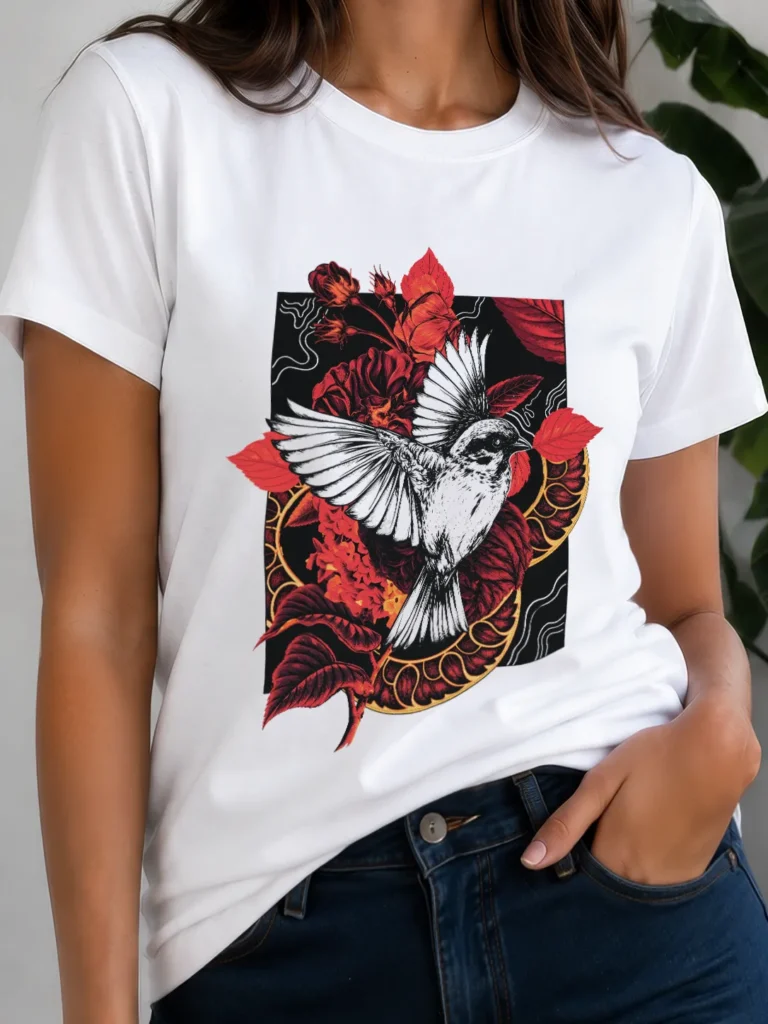 Nocturnal Whispers | Remera Mujer